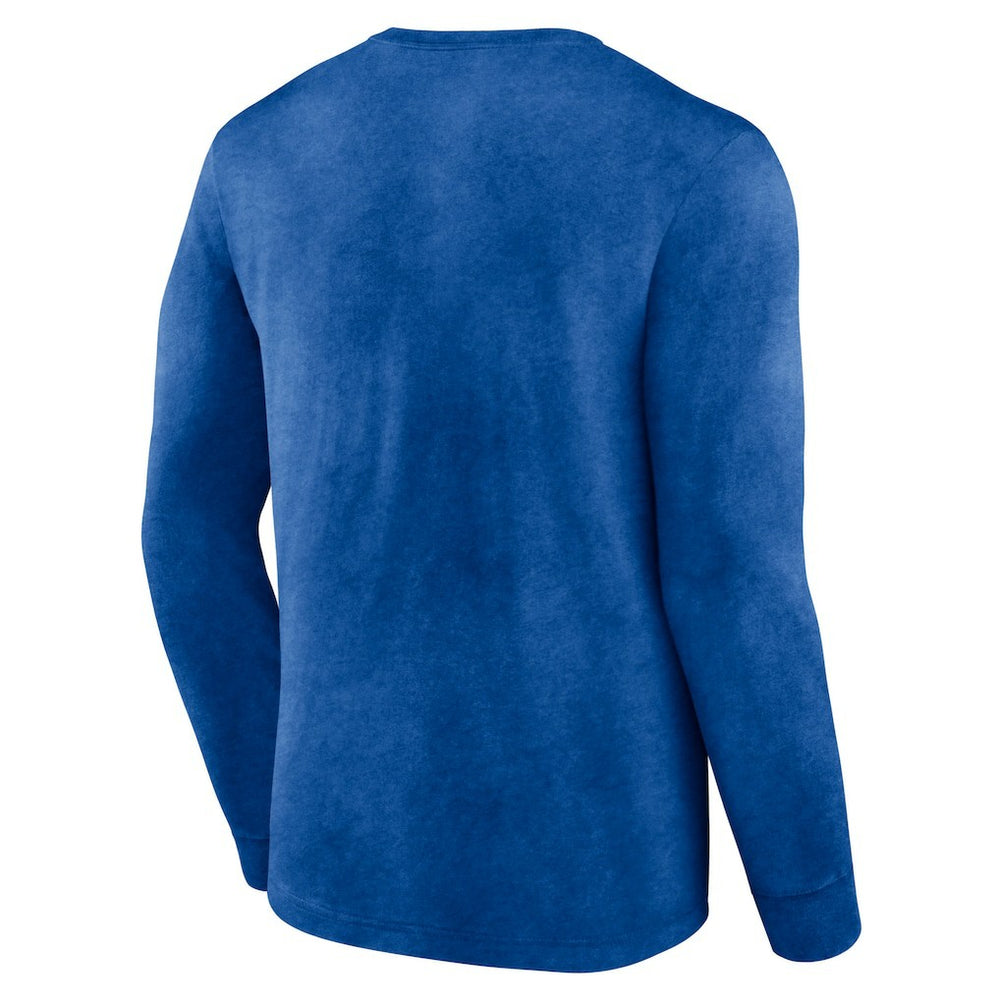 Orlando Magic Front Court Press Snow Wash Long Sleeve T-Shirt Heather Royal | Fanatics Lifestyle
