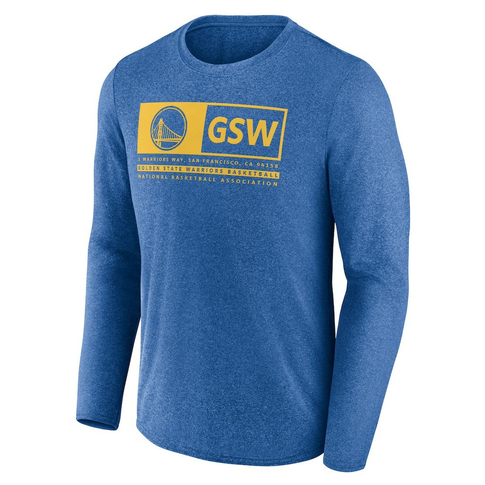 Golden State Warriors Three-Point Play T-Shirt for sale Heather Royal | Fanatics outlet