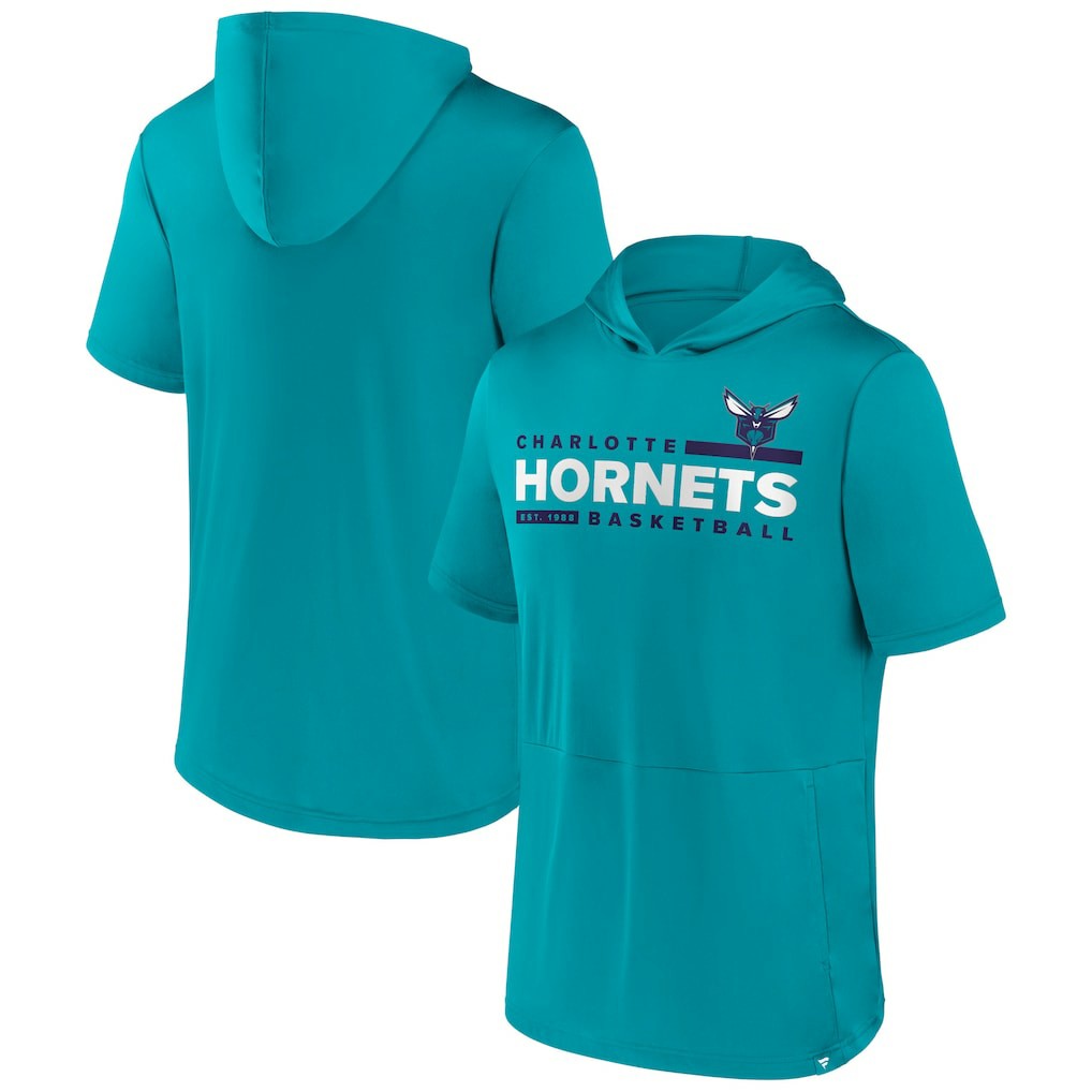 Charlotte Hornets Possession Hoodie T-Shirt Teal | Fanatics Near Me