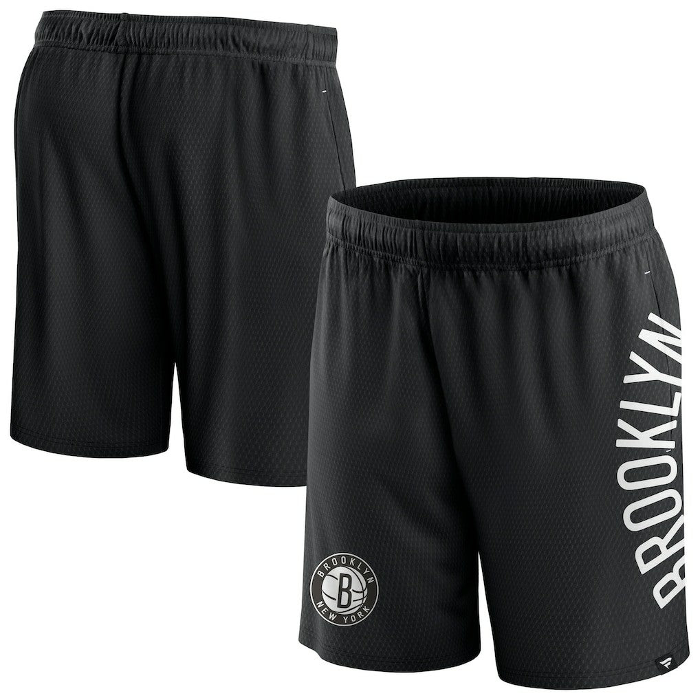 Brooklyn Nets Post Up Mesh Shorts Black | Fanatics for sale