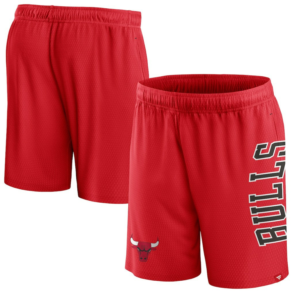 Chicago Bulls Post Up Mesh Shorts Red | Fanatics Lifestyle