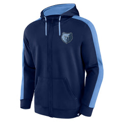 Memphis Grizzlies Rainbow Shot Full-Zip Hoodie Navy | Fanatics online