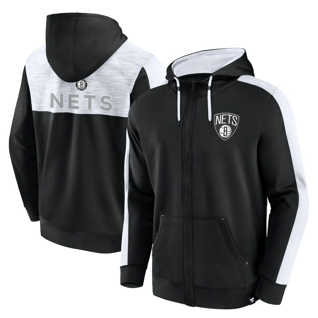 Brooklyn Nets Rainbow Shot Full-Zip Hoodie Black | Fanatics online