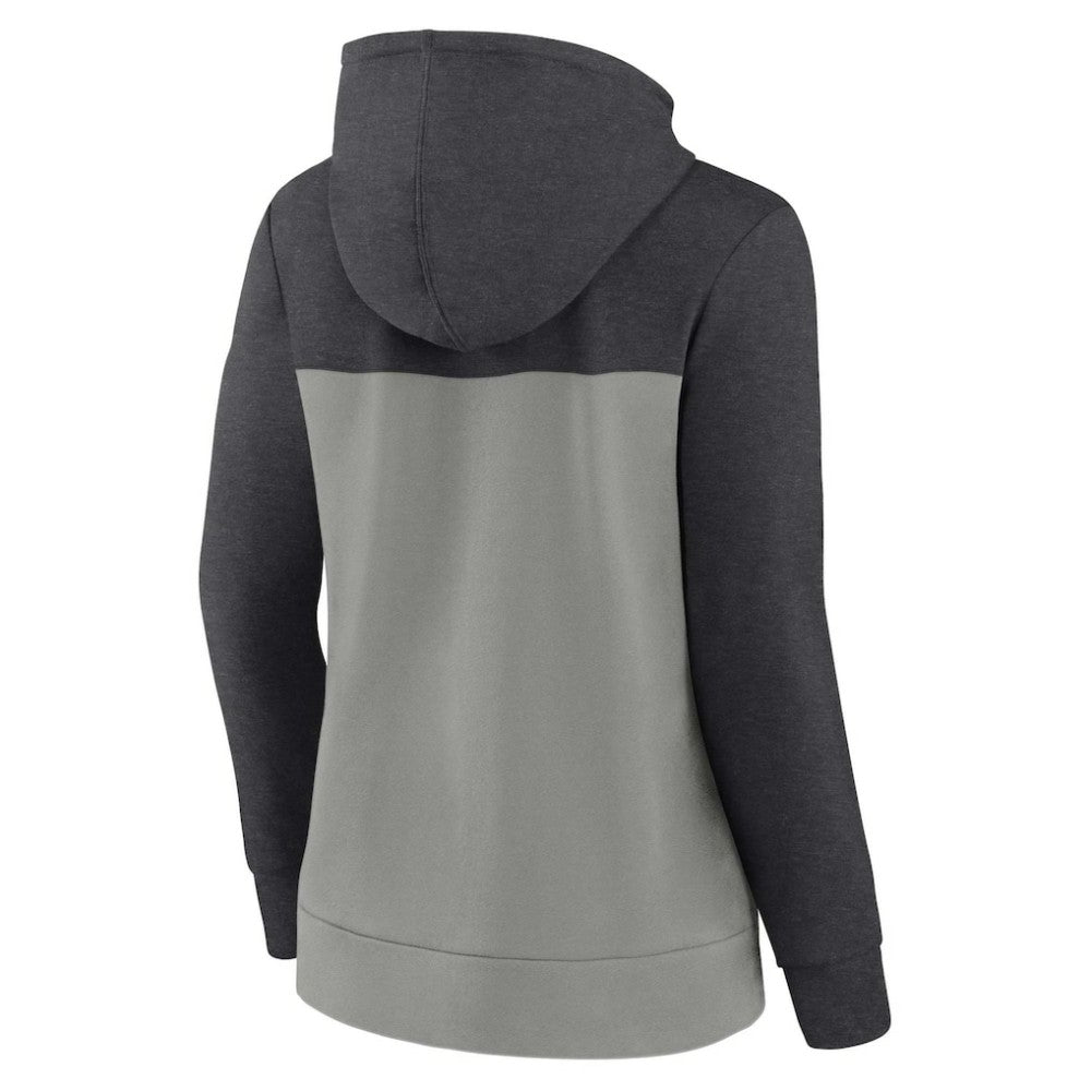 Chicago White Sox Fanatics Women's City Ties Hoodie Full-Zip Sweatshirt - Heather Charcoal/Gray - Fanatics Online