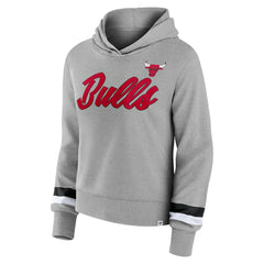 Chicago Bulls Women's Halftime Pullover Hoodie Heather Gray | Fanatics online