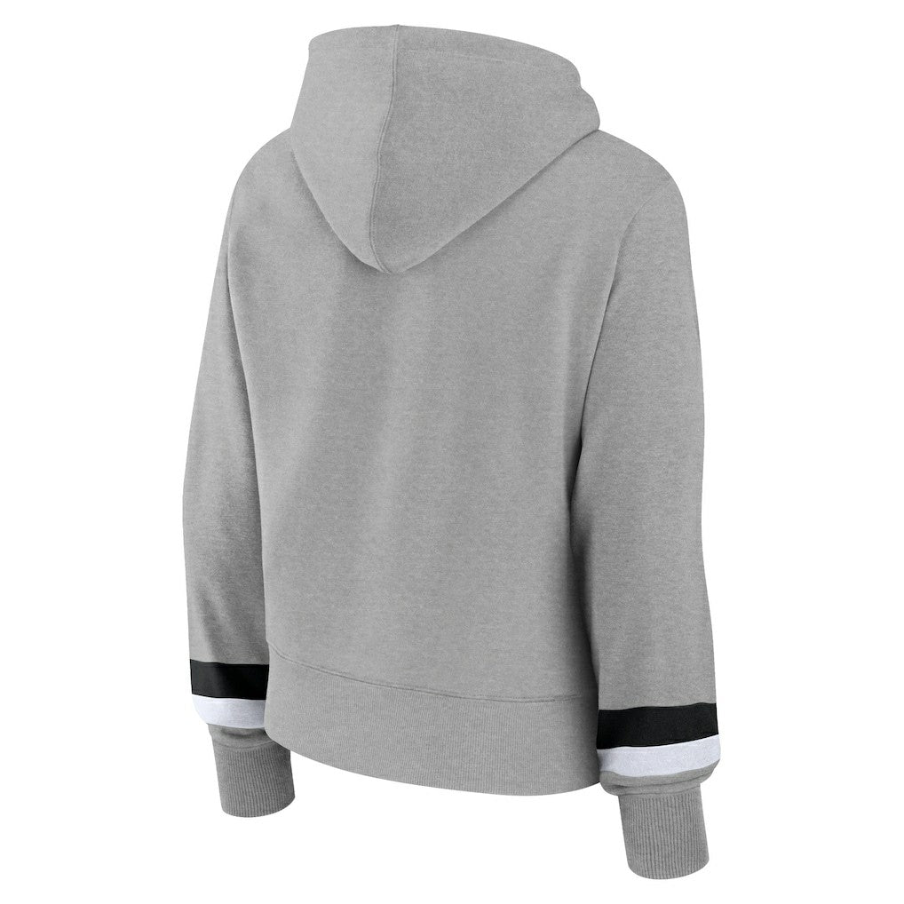Chicago Bulls Women's Halftime Pullover Hoodie Heather Gray | Fanatics online