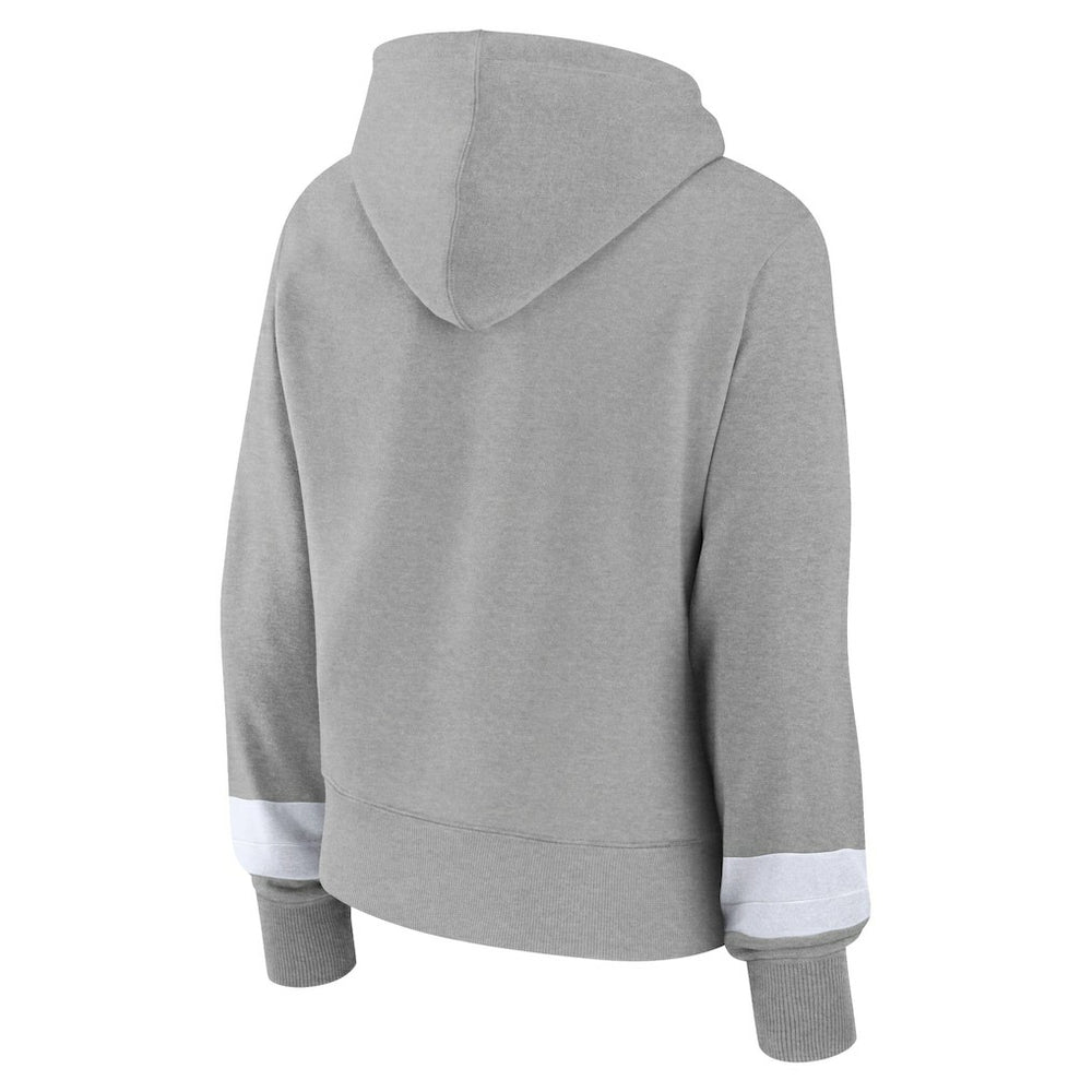 Brooklyn Nets Women's Halftime Pullover Hoodie Heather Gray | Fanatics for sale
