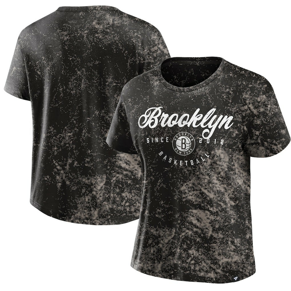 Brooklyn Nets Women's Breakaway T-Shirt Black | Fanatics