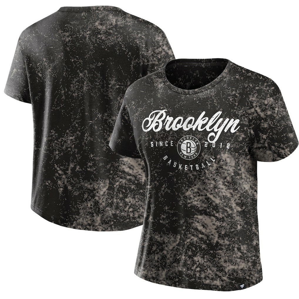 Brooklyn Nets Women's Breakaway T-Shirt Black | Fanatics