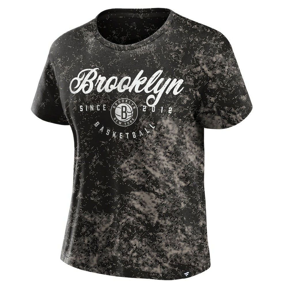 Brooklyn Nets Women's Breakaway T-Shirt Black | Fanatics