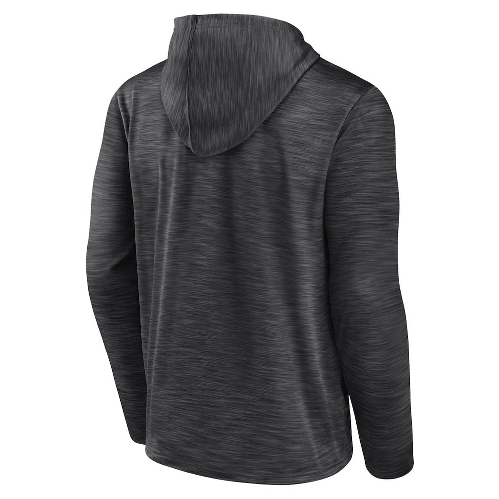 Brooklyn Nets Fast Break Pullover Hoodie Heather Charcoal | Fanatics Lifestyle