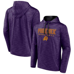Phoenix Suns Fast Break Pullover Hoodie Heather Purple | Fanatics