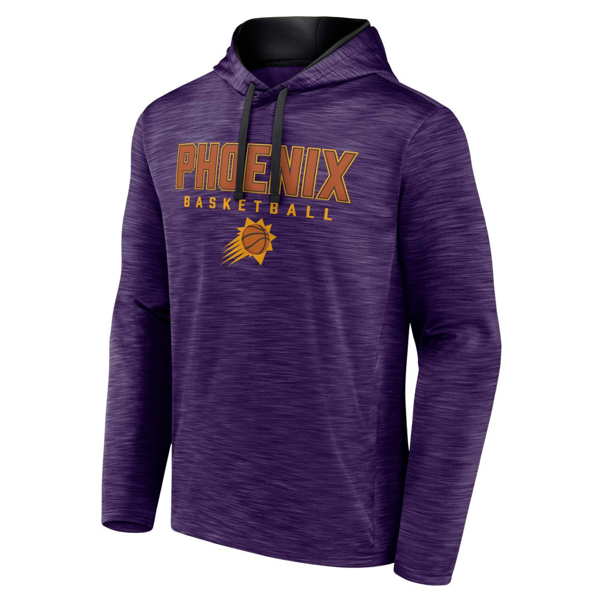 Phoenix Suns Fast Break Pullover Hoodie Heather Purple | Fanatics