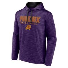 Phoenix Suns Fast Break Pullover Hoodie Heather Purple | Fanatics