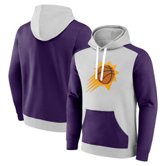 Phoenix Suns Arctic Colorblock Pullover Hoodie Gray/Purple | Fanatics online