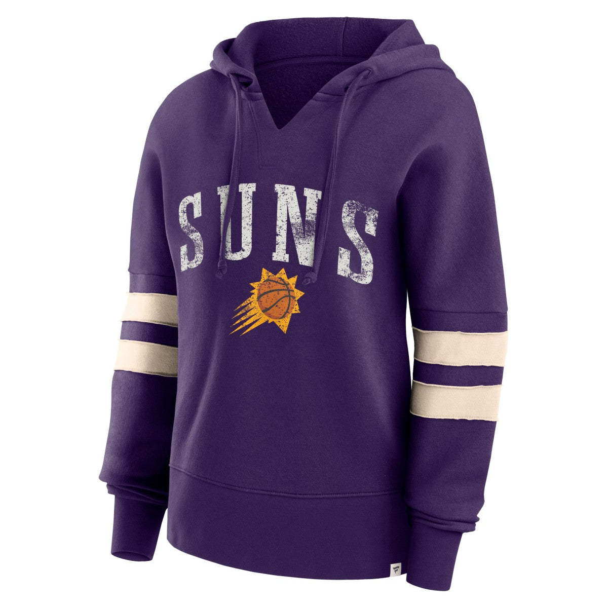 Phoenix Suns Women's Bold Move Dolman V-Neck High Hip Hoodie Purple | Fanatics discount
