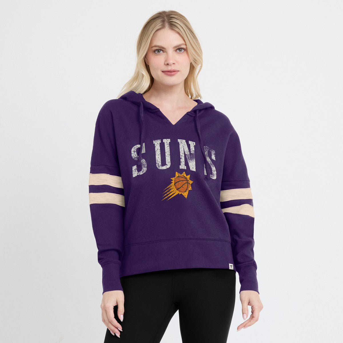 Phoenix Suns Women's Bold Move Dolman V-Neck High Hip Hoodie Purple | Fanatics discount