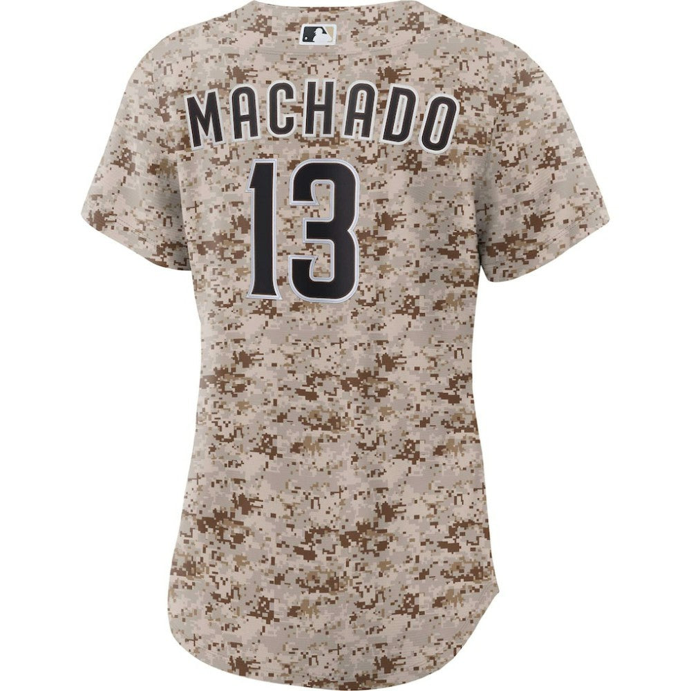 Manny Machado San Diego Padres Nike Women's USMC Alternate Replica Player Jersey - Camo - Nike Online