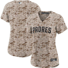 San Diego Padres Nike Women's USMC Alternate Replica Team Jersey - Camo - Nike Online