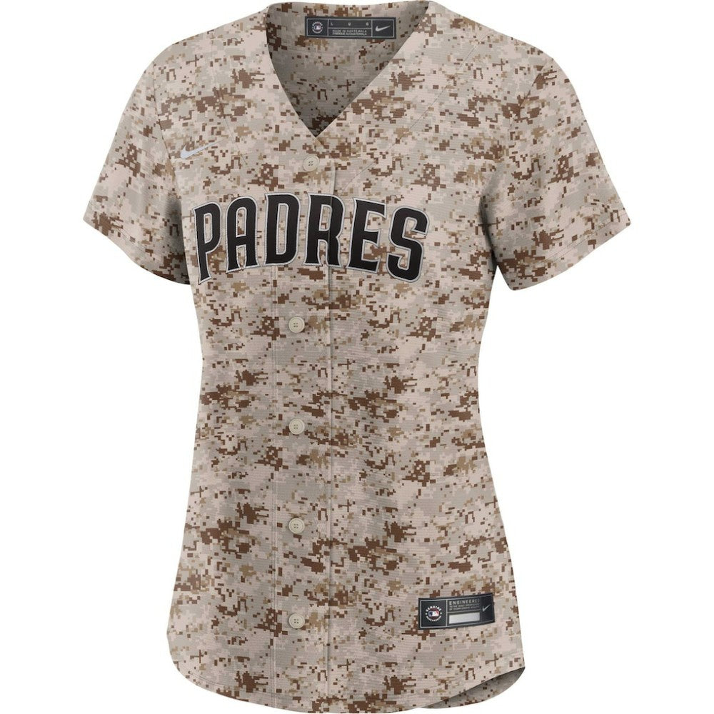San Diego Padres Nike Women's USMC Alternate Replica Team Jersey - Camo - Nike Online