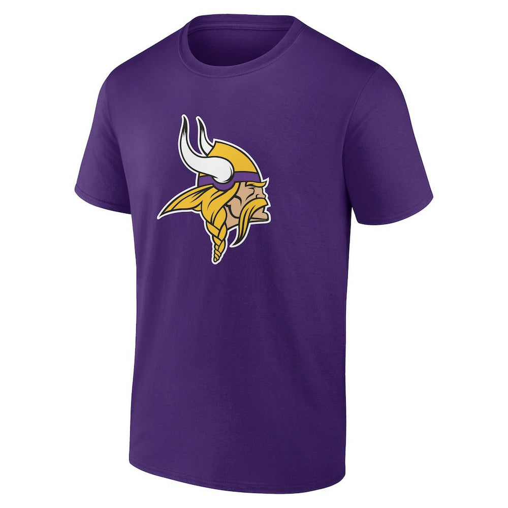 Justin Jefferson Minnesota Vikings Icon Player Name & Number T-Shirt Purple