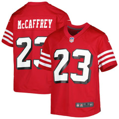 Nike Christian McCaffrey San Francisco 49ers Youth Game Jersey Scarlet