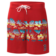 Boston Red Sox G-III Sports by Carl Banks Breeze Volley Swim Shorts - Red - MLB Online