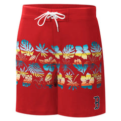 Boston Red Sox G-III Sports by Carl Banks Breeze Volley Swim Shorts - Red - MLB Discount