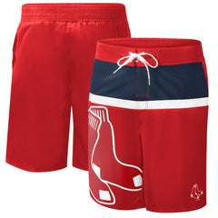 Boston Red Sox G-III Sports by Carl Banks Sea Wind Swim Shorts - Red - MLB Discount