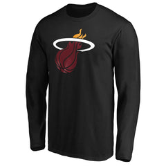 Bam Adebayo Miami Heat Playmaker Team Name & Number Long Sleeve T-Shirt Black