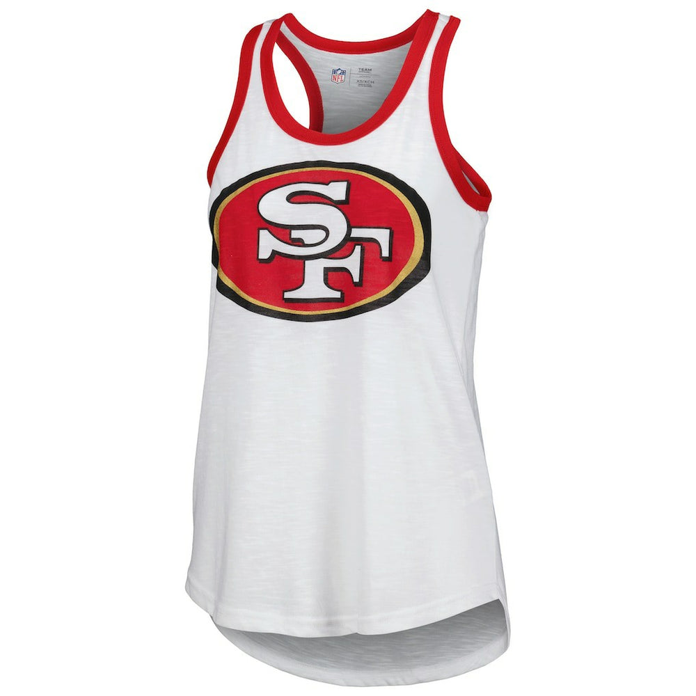 San Francisco 49ers G-III 4Her by Carl Banks Women's Tater Tank Top White