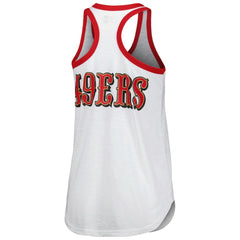 San Francisco 49ers G-III 4Her by Carl Banks Women's Tater Tank Top White