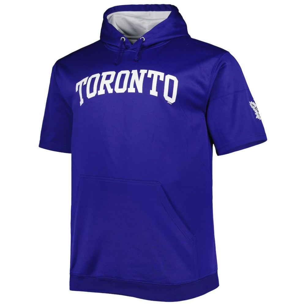 Auston Matthews Toronto Maple Leafs Fanatics Big & Tall Name & Number Pullover Hoodie - Blue - NHL 5254144