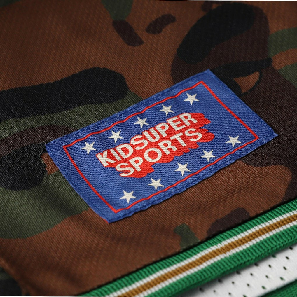 Boston Celtics NBA & KidSuper Studios Unisex Hometown Shorts Brown | Fanatics online