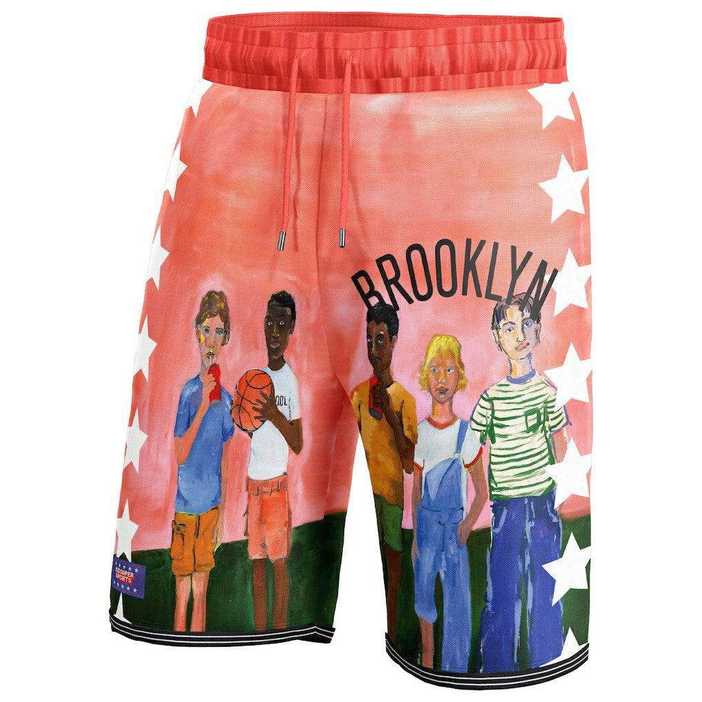 Brooklyn Nets NBA & KidSuper Studios Unisex Hometown Shorts Black | Fanatics Near Me