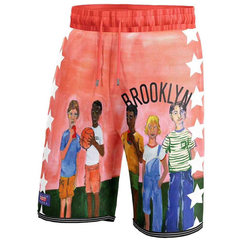 Brooklyn Nets NBA & KidSuper Studios Unisex Hometown Shorts Black | Fanatics Near Me