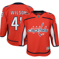 Tom Wilson Washington Capitals Youth 2022/23 Premier Player Jersey - Red - NHL 5256395