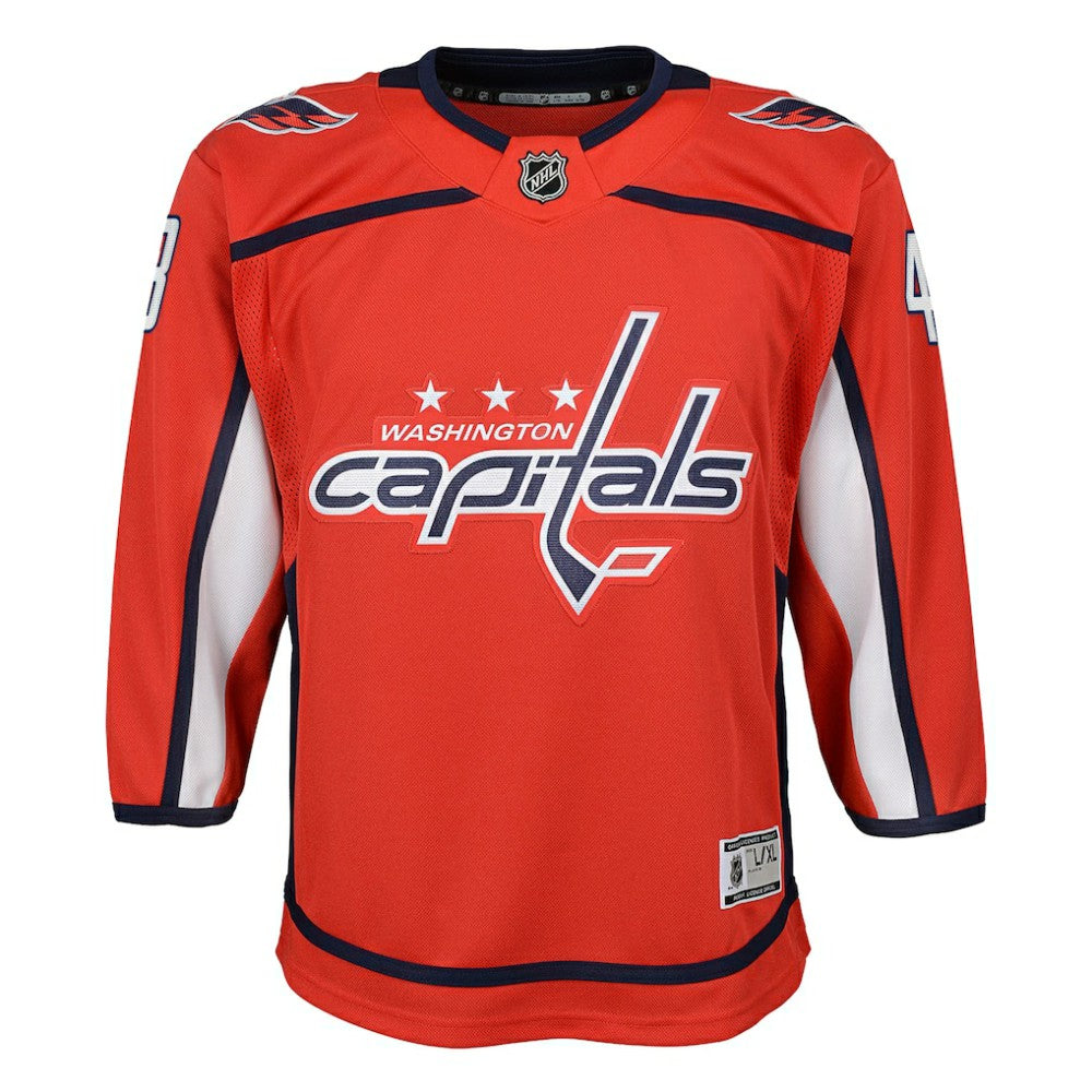 Tom Wilson Washington Capitals Youth 2022/23 Premier Player Jersey - Red - NHL 5256395