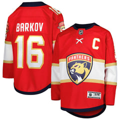Aleksander Barkov Florida Panthers Youth Home Premier Player Jersey - Red - NHL 5256396