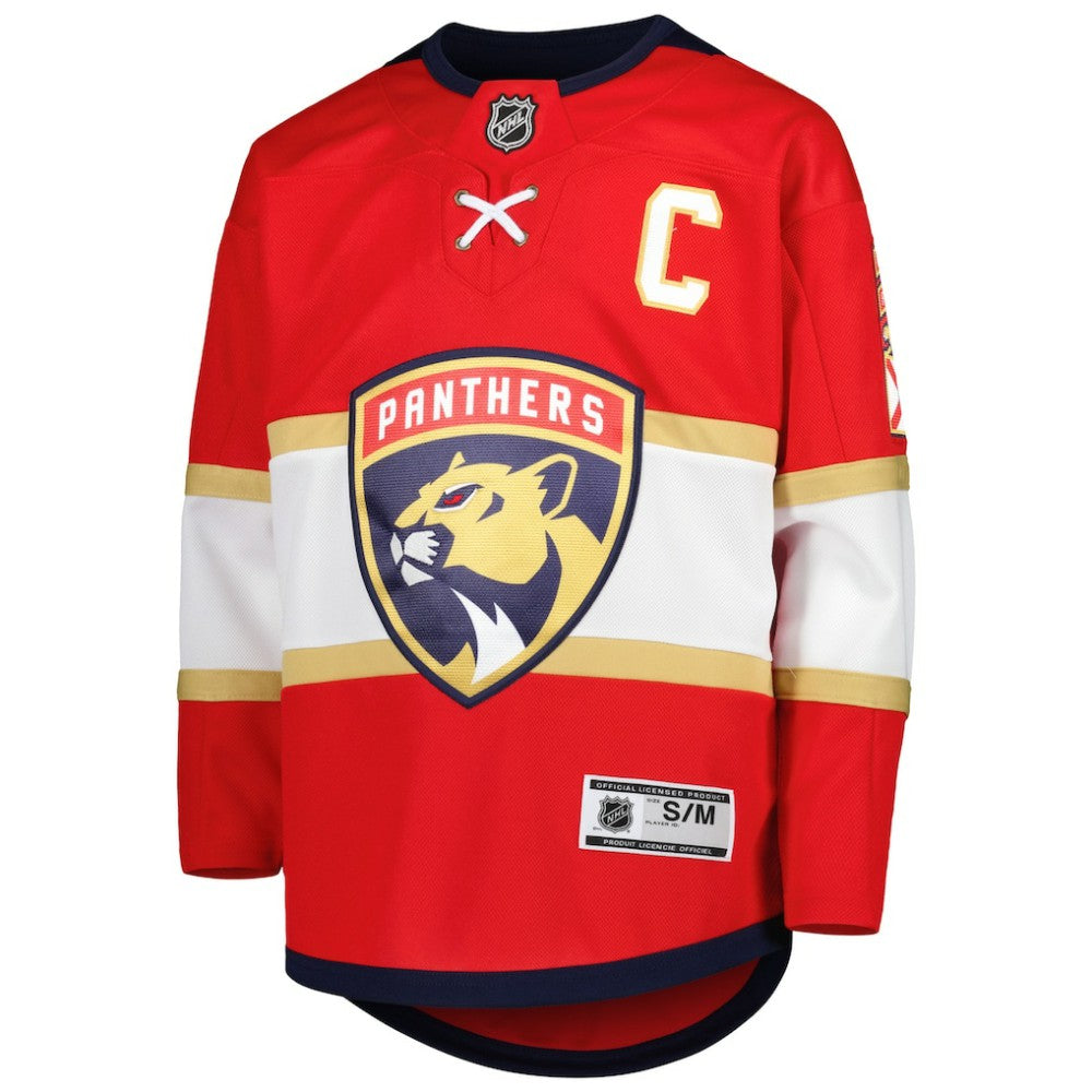 Aleksander Barkov Florida Panthers Youth Home Premier Player Jersey - Red - NHL 5256396