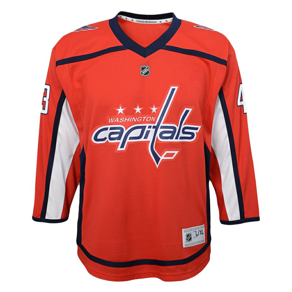Tom Wilson Washington Capitals Youth Home Replica Player Jersey - Red - NHL 5256811