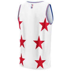 Philadelphia 76ers NBA & KidSuper Studios Unisex Hometown Jersey White | Fanatics