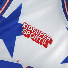 Philadelphia 76ers NBA & KidSuper Studios Unisex Hometown Jersey White | Fanatics