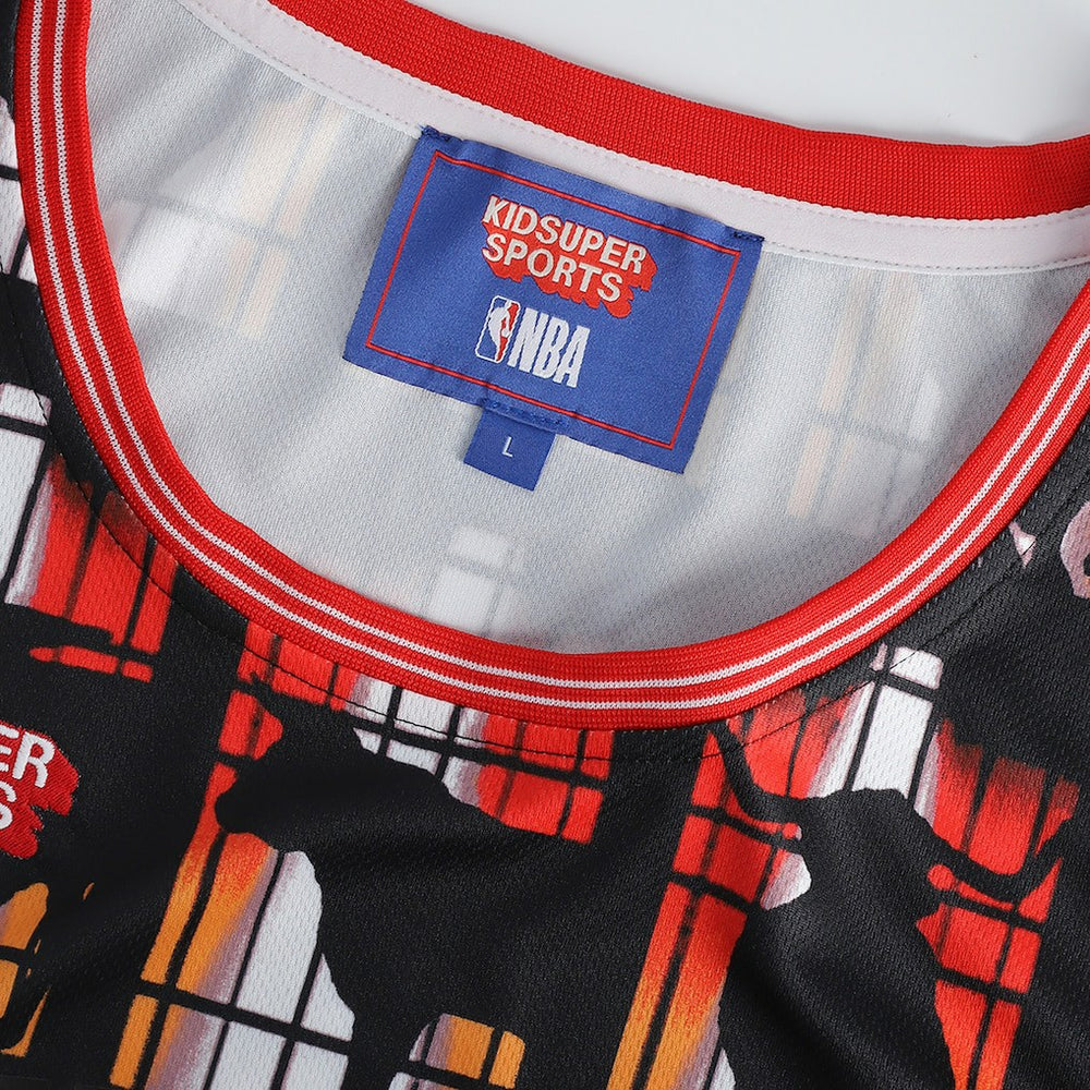 Chicago Bulls NBA & KidSuper Studios Unisex Hometown Jersey for sale Red | Fanatics online