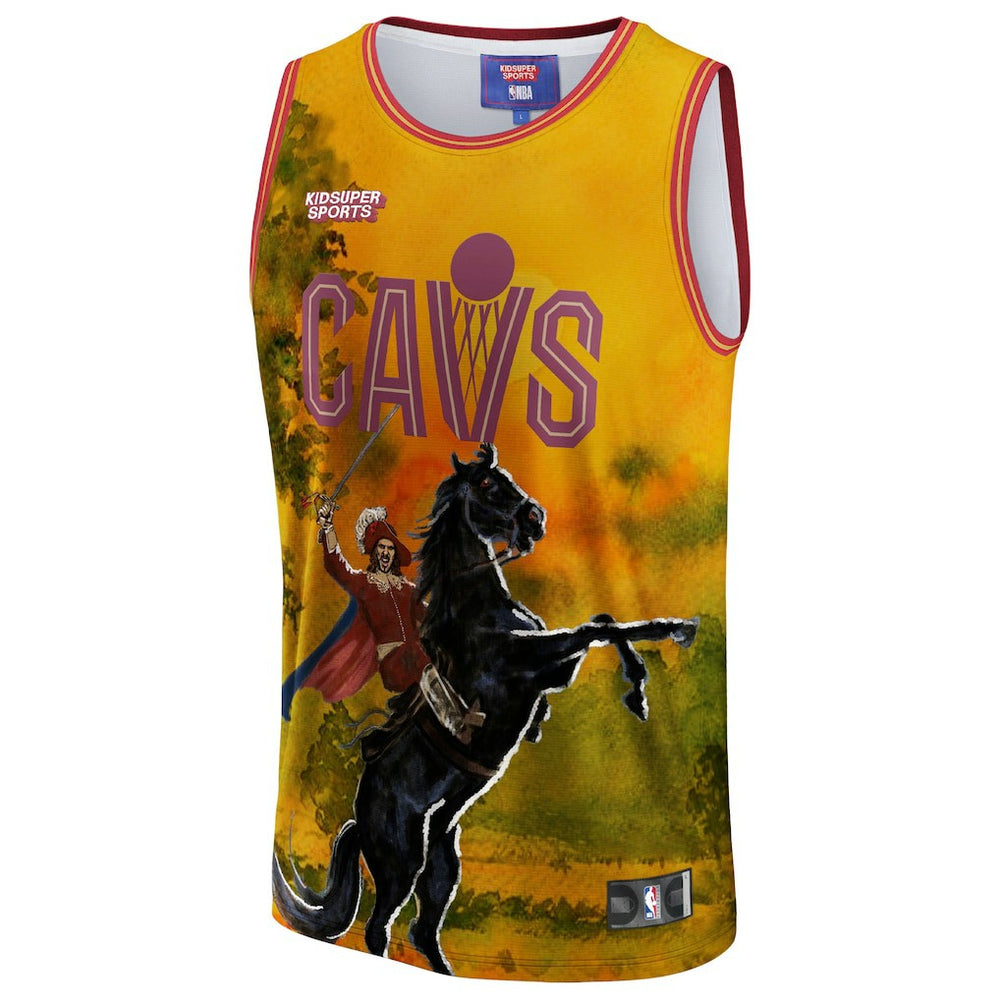 Cleveland Cavaliers NBA & KidSuper Studios Unisex Hometown Jersey for sale Gold | Fanatics for sale