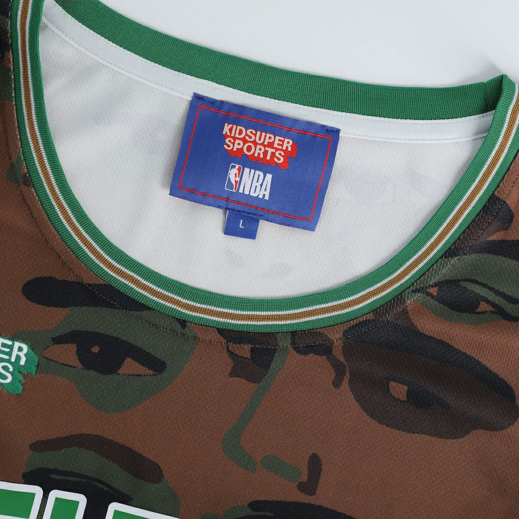 Boston Celtics NBA & KidSuper Studios Unisex Hometown Jersey Brown | Fanatics Near Me