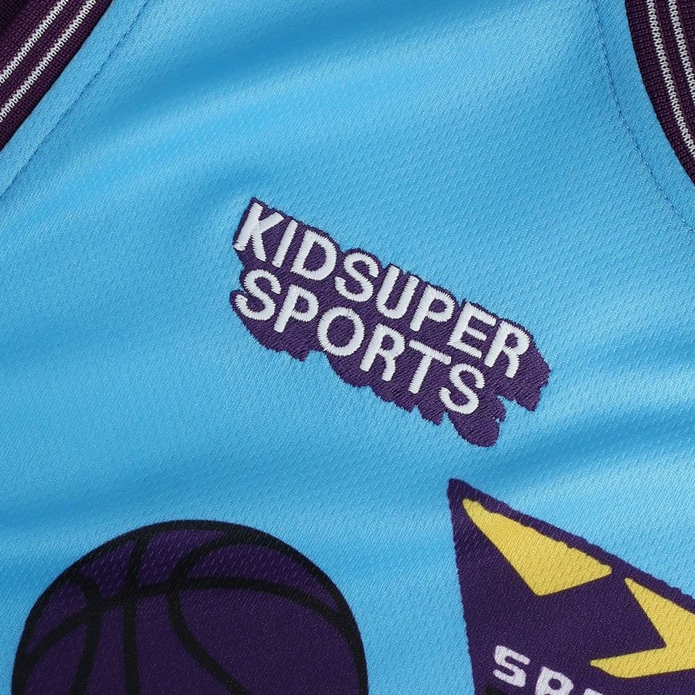 Sacramento Kings NBA & KidSuper Studios Unisex Hometown Jersey Blue | Fanatics Lifestyle