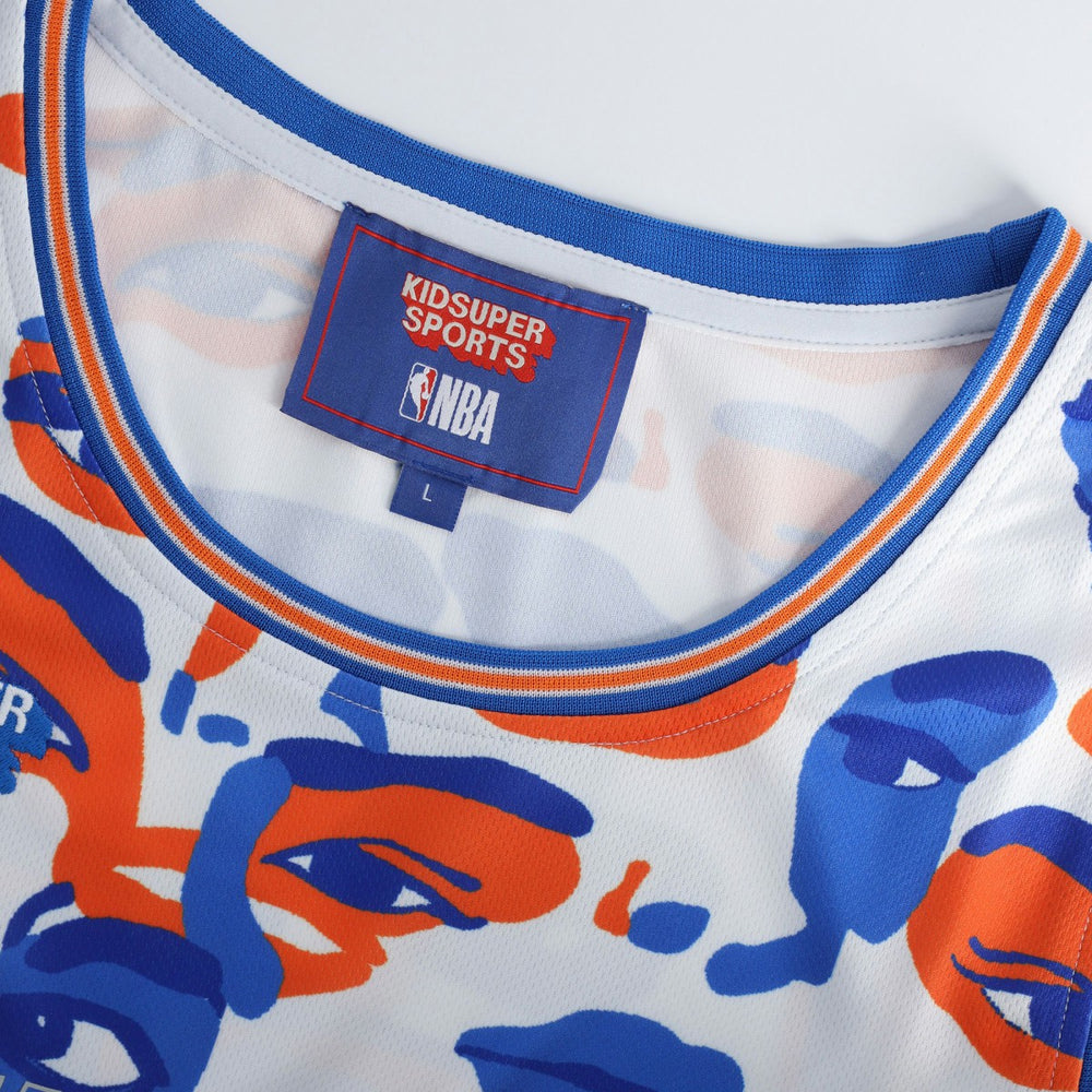 New York Knicks NBA & KidSuper Studios Unisex Hometown Jersey White | Fanatics