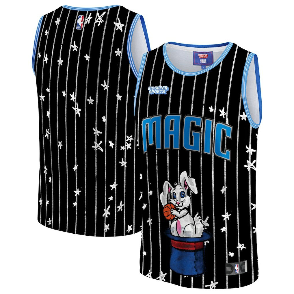 Orlando Magic NBA & KidSuper Studios Unisex Hometown Jersey Black | Fanatics Lifestyle