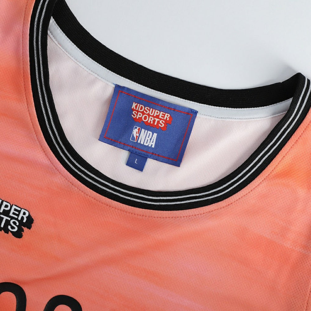 Brooklyn Nets NBA & KidSuper Studios Unisex Hometown Jersey Coral | Fanatics Lifestyle